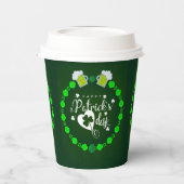 St Patrick's Day Paper Cups Pappbecher (Links)