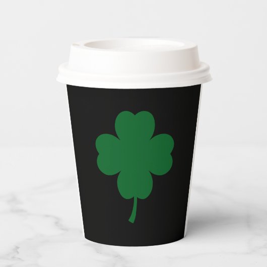 St. Patrick's Day Paper Cups Pappbecher (Rückseite)