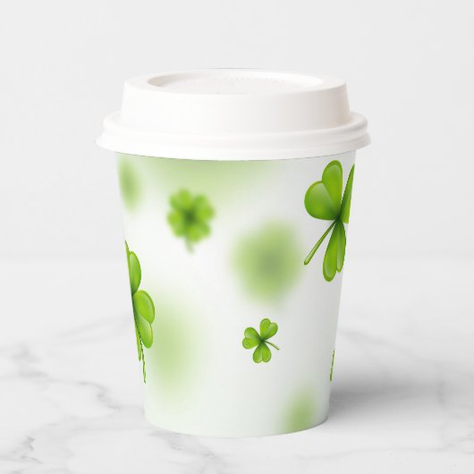 St Patrick's Day Paper Cups Pappbecher (Links)