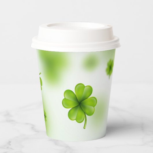 St Patrick's Day Paper Cups Pappbecher (Vorderseite)