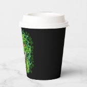 St Patrick's Day Paper Cups Pappbecher (Rückseite)