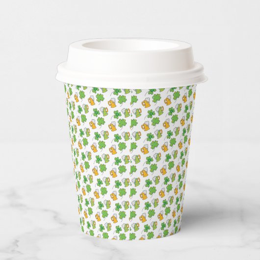 St. Patrick's Day Paper Cups Pappbecher (Rechts)
