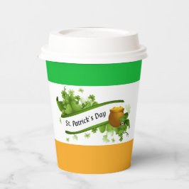 St Patrick's Day Paper Cups Pappbecher