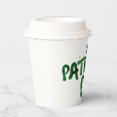 St Patrick's Day Paper Cups Pappbecher (Vorderseite)