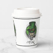 St Patrick's Day Paper Cups Pappbecher (Rückseite)