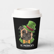St Patrick's Day Paper Cups