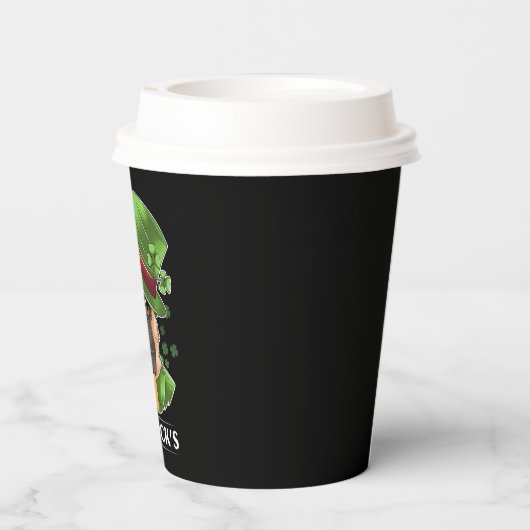St Patrick's Day Paper Cups Pappbecher (Rückseite)