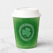 St Patrick's Day Paper Cups Pappbecher (Links)