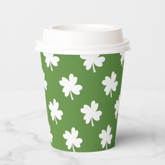 St Patrick's Day Paper Cups Pappbecher (Rückseite)