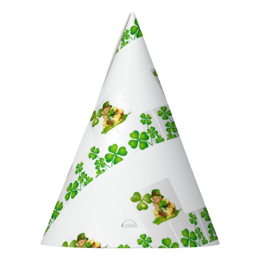 St. Patrick's Day Paper Partyhütchen (Links)