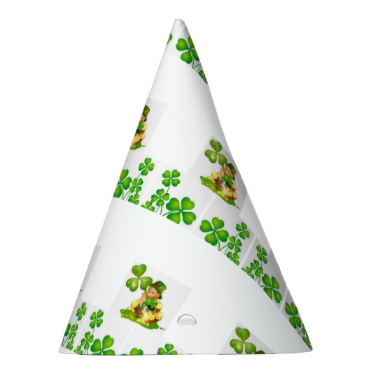 St. Patrick's Day Paper Partyhütchen (Rechts)