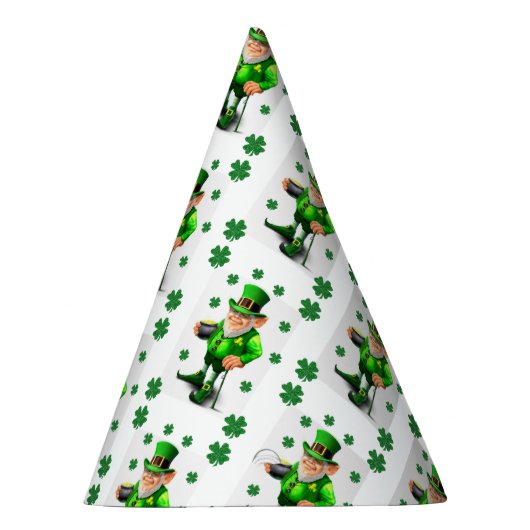 St. Patrick's Day Paper Partyhütchen (Rechts)