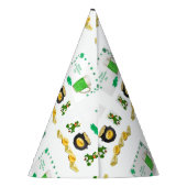 St. Patrick's Day Paper Partyhütchen (Rückseite)