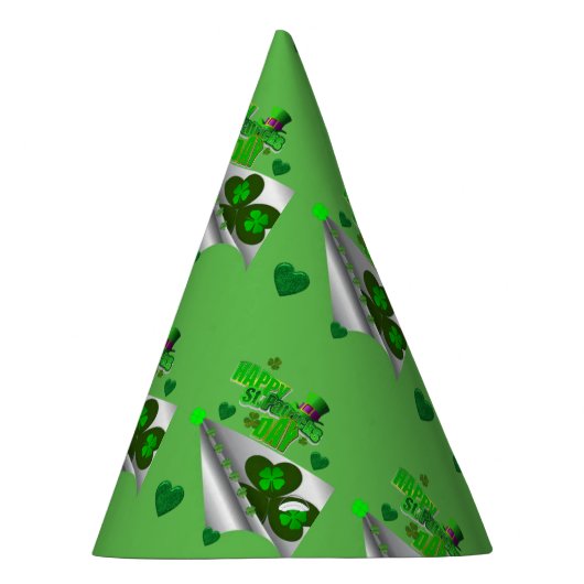 St. Patrick's Day Paper Partyhütchen (Rechts)