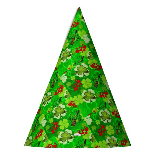 St. Patrick's Day Paper Partyhütchen (Links)