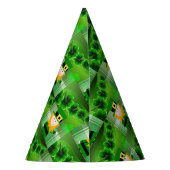 St. Patrick's Day Paper Partyhütchen (Rückseite)