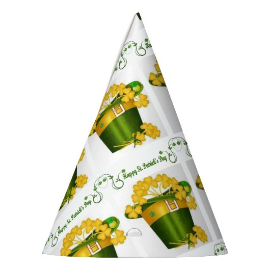 St. Patrick's Day Paper Partyhütchen (Links)