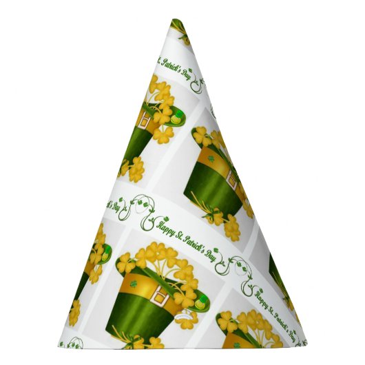 St. Patrick's Day Paper Partyhütchen (Rechts)