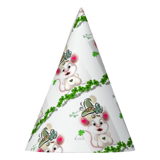 St. Patrick's Day Paper Partyhütchen (Links)