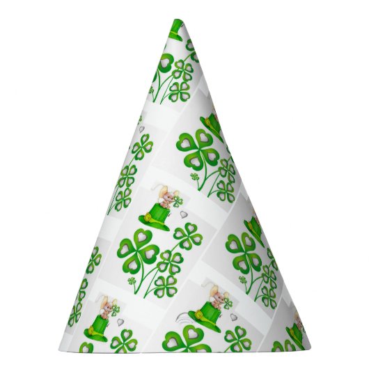 St. Patrick's Day Paper Partyhütchen (Rechts)