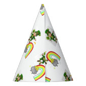 St. Patrick's Day Paper Partyhütchen (Rückseite)