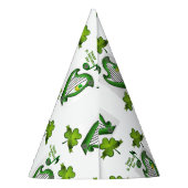 St. Patrick's Day Paper Partyhütchen (Rückseite)