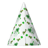 St. Patrick's Day Paper Partyhütchen (Rückseite)