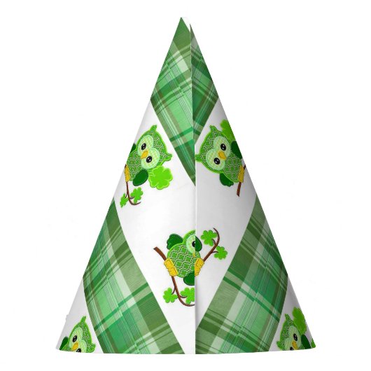 St. Patrick's Day Paper Partyhütchen (Rückseite)