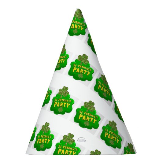 St. Patrick's Day Paper Partyhütchen (Rechts)