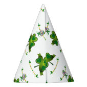 St. Patrick's Day Paper Partyhütchen (Rückseite)