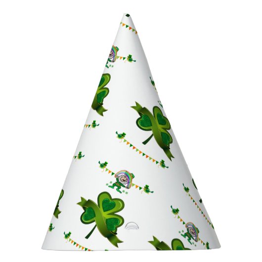 St. Patrick's Day Paper Partyhütchen (Rechts)