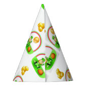 St. Patrick's Day Paper Partyhütchen (Rückseite)