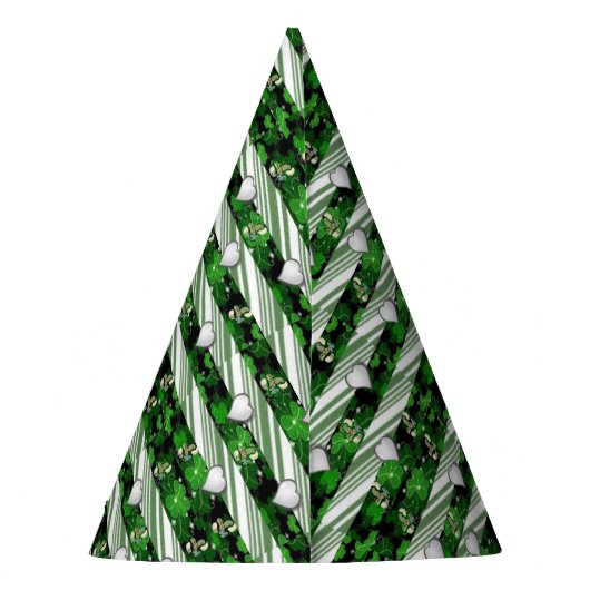 St. Patrick's Day Paper Partyhütchen (Rückseite)
