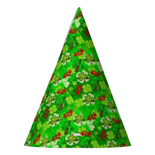 St. Patrick's Day Paper Partyhütchen (Links)