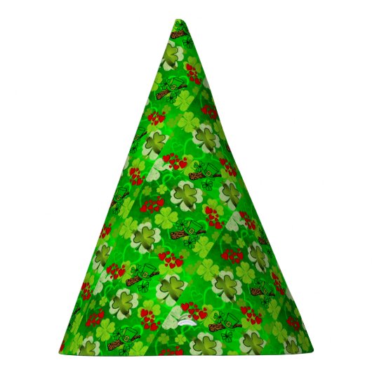 St. Patrick's Day Paper Partyhütchen (Rechts)