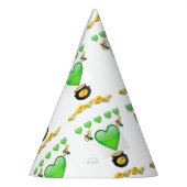 St. Patrick's Day Paper Partyhütchen (Links)
