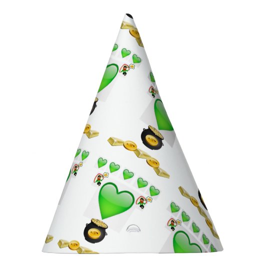 St. Patrick's Day Paper Partyhütchen (Rechts)