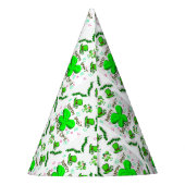 St. Patrick's Day Paper Partyhütchen (Rückseite)