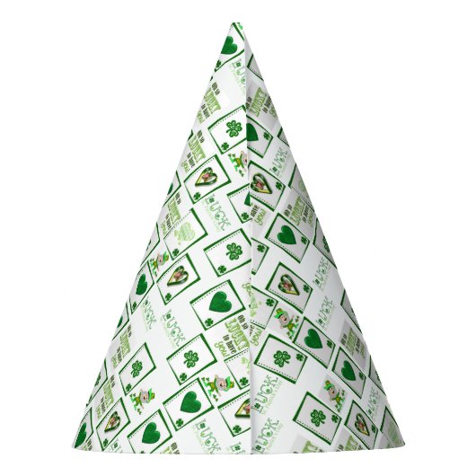 St. Patrick's Day Paper Partyhütchen (Rückseite)