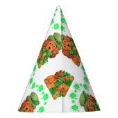 St. Patrick's Day Paper Partyhütchen (Rückseite)