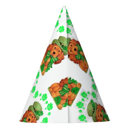 St. Patrick's Day Paper Partyhütchen (Rückseite)