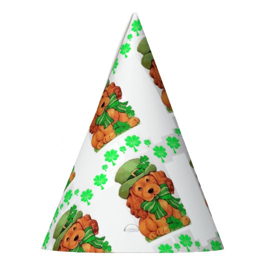 St. Patrick's Day Paper Partyhütchen (Links)