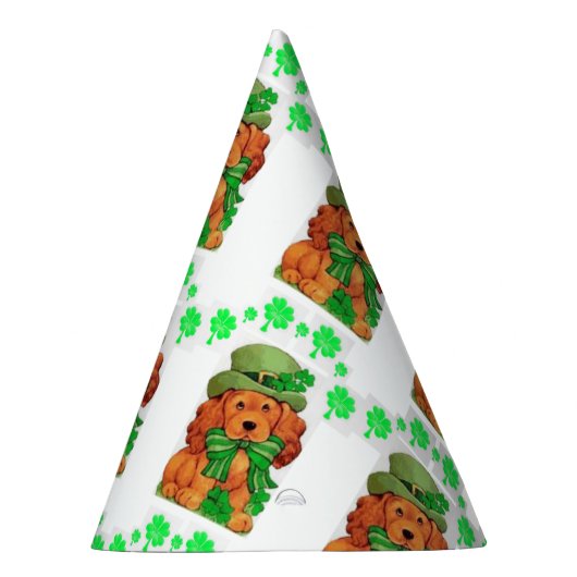 St. Patrick's Day Paper Partyhütchen (Rechts)