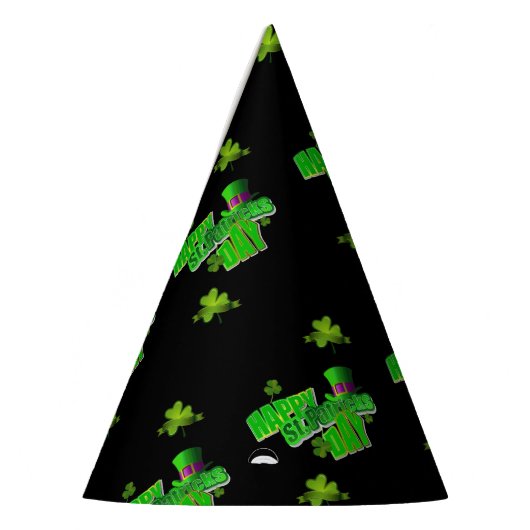 St. Patrick's Day Paper Partyhütchen (Links)