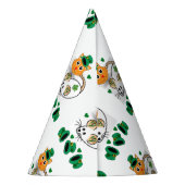 St. Patrick's Day Paper Partyhütchen (Rückseite)