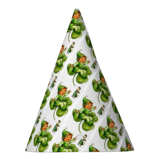 St. Patrick's Day Paper Partyhütchen (Rechts)