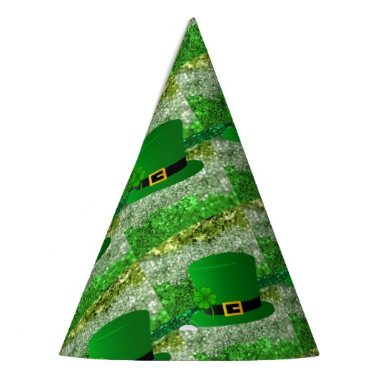 St. Patrick's Day Paper Partyhütchen (Links)