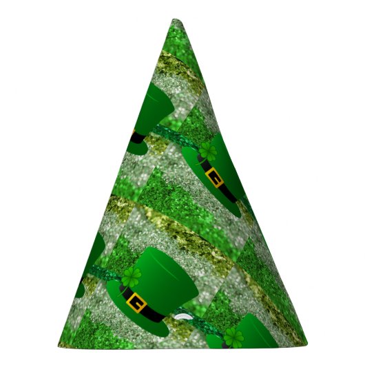 St. Patrick's Day Paper Partyhütchen (Rechts)