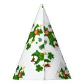 St. Patrick's Day Paper Partyhütchen (Rückseite)
