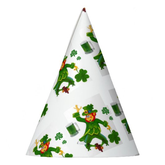St. Patrick's Day Paper Partyhütchen (Links)